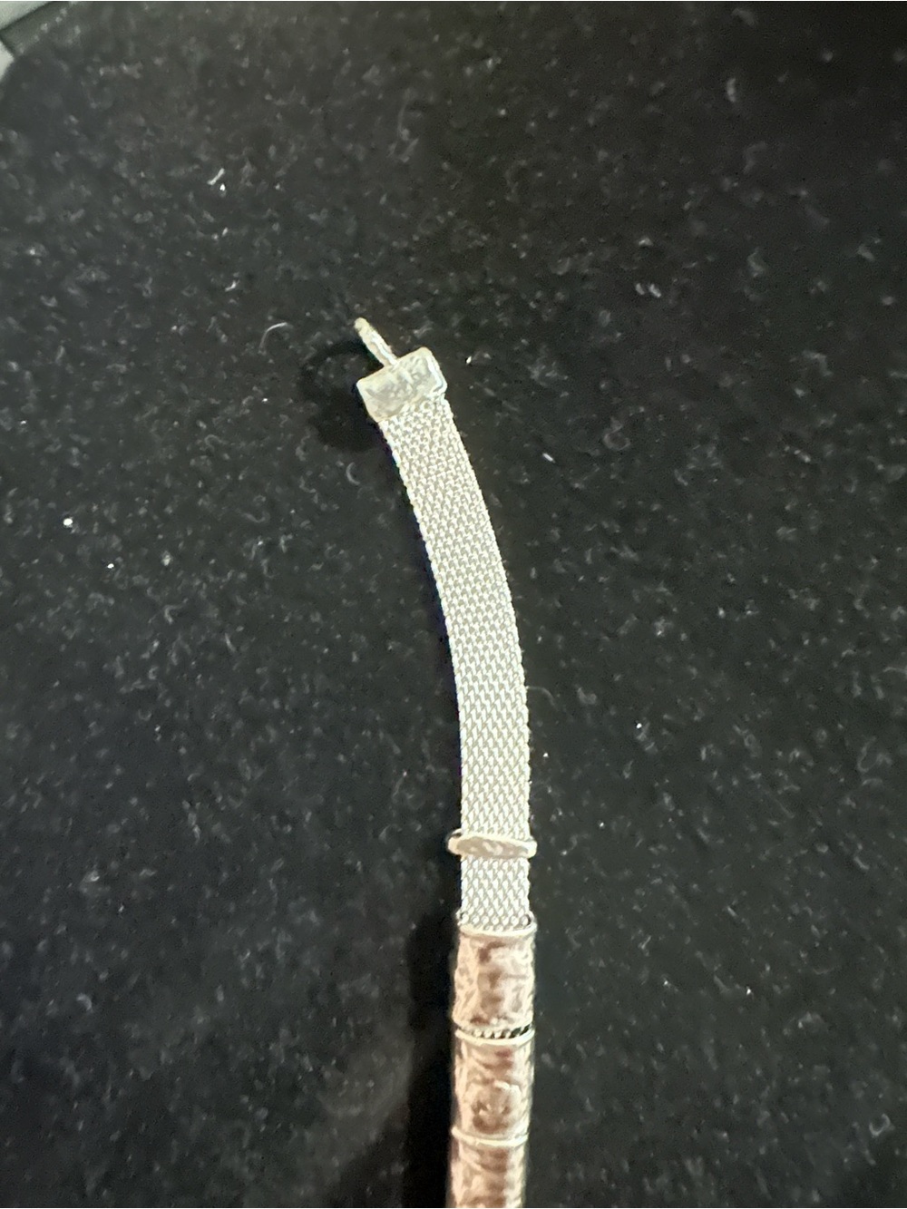 Elegant Two-Tone Silver and Gold Opulenza Bracelet - Picture 4 of 7
